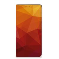 Stand Case voor Samsung Galaxy A05s Polygon Red - thumbnail