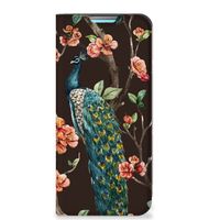 Xiaomi Redmi 10 Hoesje maken Pauw met Bloemen