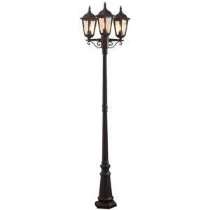 Konstsmide 7217-750 Firenze Staande buitenlamp Spaarlamp E27 300 W Zwart