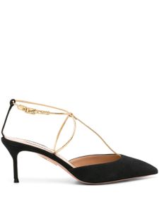 Aquazzura escarpins Roman Romance 65 mm - Noir