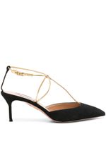 Aquazzura escarpins Roman Romance 65 mm - Noir - thumbnail