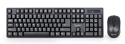 Gembird Keyboard + muis WRL Eng/Desktop KBS-W-01
