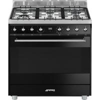 Smeg C9GMNNLK9-1 Gasfornuis Zwart