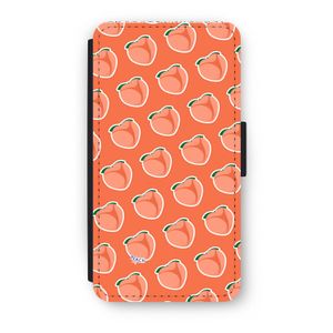 Just peachy: iPhone XS Flip Hoesje