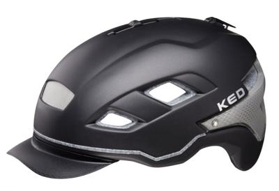 KED fietshelm Berlin unisex matzwart