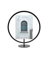 Umbra Infinity ronde fotolijst, 13x18 cm, Ijzer, Zwart