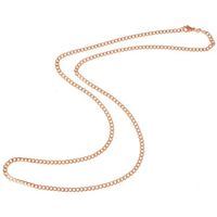 LGT Jewels Cubaanse koord ketting Rose 3mm-50cm