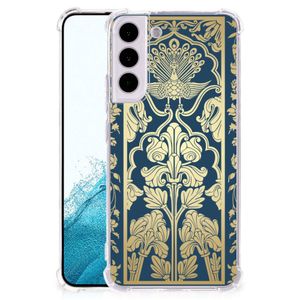 Samsung Galaxy S22 Case Beige Flowers