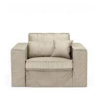 Rivièra Maison Loveseat 'Metropolis' Velvet, kleur Pearl