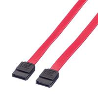 VALUE Interne harde schijf kabel, SATA 3.0 Gbit/s, 0,5 m, rood