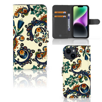 Wallet Case iPhone 15 Barok Flower - thumbnail