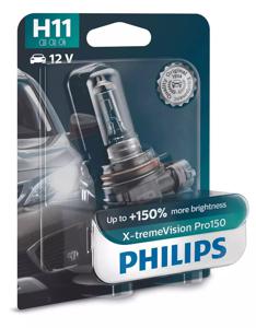 Philips Automotive 12362XVPB1 Halogeenlamp X-tremeVision H11 55 W 12 V