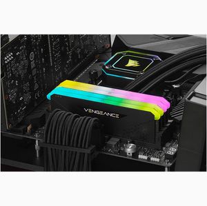 Corsair Vengeance RGB RS DDR4 Werkgeheugenset voor PC DDR4 32 GB 2 x 16 GB Non-ECC 3200 MHz 288-pins DIMM CL16-20-20-38 CMG32GX4M2E3200C16