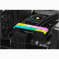 Corsair Vengeance RGB RS DDR4 Werkgeheugenset voor PC DDR4 32 GB 2 x 16 GB Non-ECC 3200 MHz 288-pins DIMM CL16-20-20-38 CMG32GX4M2E3200C16 - thumbnail