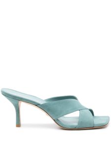 Stuart Weitzman mules Carmen 75 mm - Bleu