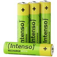 Intenso HR03 NiMH Energy Eco 1000mAh 4er Blister - Micro (AAA) - 1.000 mAh Oplaadbare batterij Nikkel-Metaalhydride (NiMH) - thumbnail