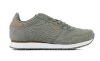 Woden Dames Sneakers in Suede (Groen)