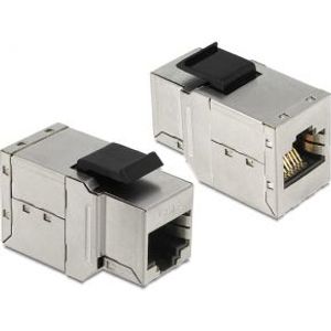 Delock 86141 Keystone-module RJ45-aansluiting > RJ45-aansluiting Cat.6