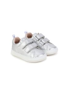 Chloé Kids baskets Lauren en cuir - Gris