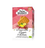Farm Brothers Farm Brothers Gember & Citroen Koekjes Bio (150g)