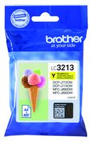 Inktcartridge Brother LC-3213 geel HC