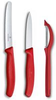 Victorinox Messenset Swiss Classic - Rood - 3-delig - thumbnail