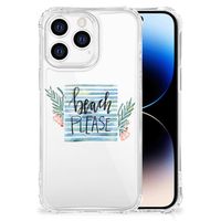 iPhone 14 Pro Stevig Bumper Hoesje Boho Beach