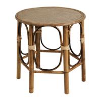Bamboe bijzettafel rond - ø59x57 cm