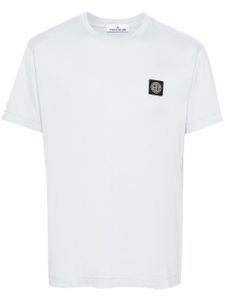 Stone Island t-shirt en coton - Bleu