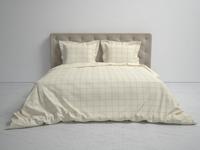 Heckett & Lane Heckett & Lane Diamante Dekbedovertrek 200 Off-White