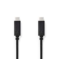 Nedis USB-Kabel | USB-C Male naar USB-C Male | 5 Gbps | 1 m | 1 stuks - CCGB64700BK10 CCGB64700BK10