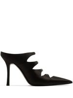 Alexander Wang mules Lolita 105 mm à bout pointu - Noir