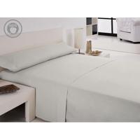 Hosteline Beddengoedset, Iris, wit, voor bedden van 120 cm breed