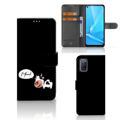 OPPO A72 | OPPO A52 Leuk Hoesje Cow OPPO A72 | OPPO A52 Leuk Hoesje Cow