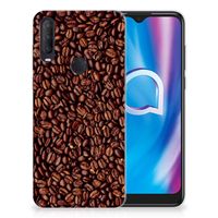 Alcatel 1S (2020) Siliconen Case Koffiebonen - thumbnail