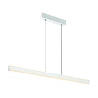 SLV Hanglamp ONE LINEAR 100 / woonkamerlamp, binnenverlichting, hanglamp, eetkamer, LED, plafondlamp, 3000K 24W 1250lm wit dimbaar