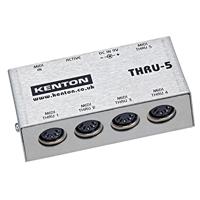 Kenton MIDI THRU 5 1 in 5 MIDI Thru Box - MIDI-tool voor keyboards