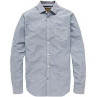 Shirt fil a fil office blue
