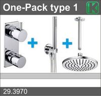 One-Pack Inbouwthermostaatset Type 1 Chr (20Cm) - thumbnail