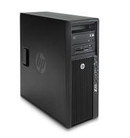 HP 420 DDR3-SDRAM E5-1603 Mini Tower Intel® Xeon® E5 familie 4 GB 500 GB HDD Windows 7 Professional Workstation Zwart - thumbnail