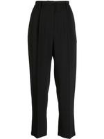 STUDIO TOMBOY pantalon droit à coupe courte - Noir