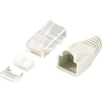 LogiLink MP0021 kabel-connector RJ45 Grijs, Transparant - thumbnail