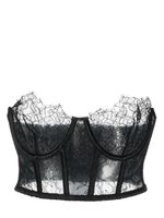 Maison Close soutien-gorge à détails en dentelle - Noir - thumbnail