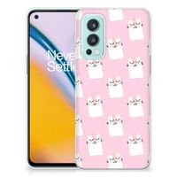 OnePlus Nord 2 5G TPU Hoesje Sleeping Cats