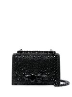 Alexander McQueen mini sac à bandoulière The Biker - Noir