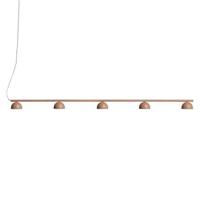 Northern Blush Rail 5 hanglamp LED beige - thumbnail