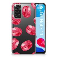 Xiaomi Redmi 10 | Redmi Note 11 4G Siliconen Case Pink Macarons - thumbnail