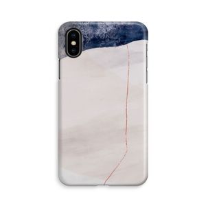 Stone White: iPhone Xs Volledig Geprint Hoesje