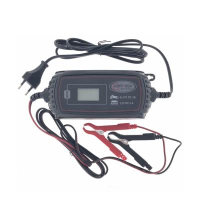 Hofftech Acculader -Druppellader - 6 Volt & 12 Volt - 2.0 & 4.0 Ampere