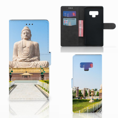 Samsung Galaxy Note 9 Flip Cover Boeddha